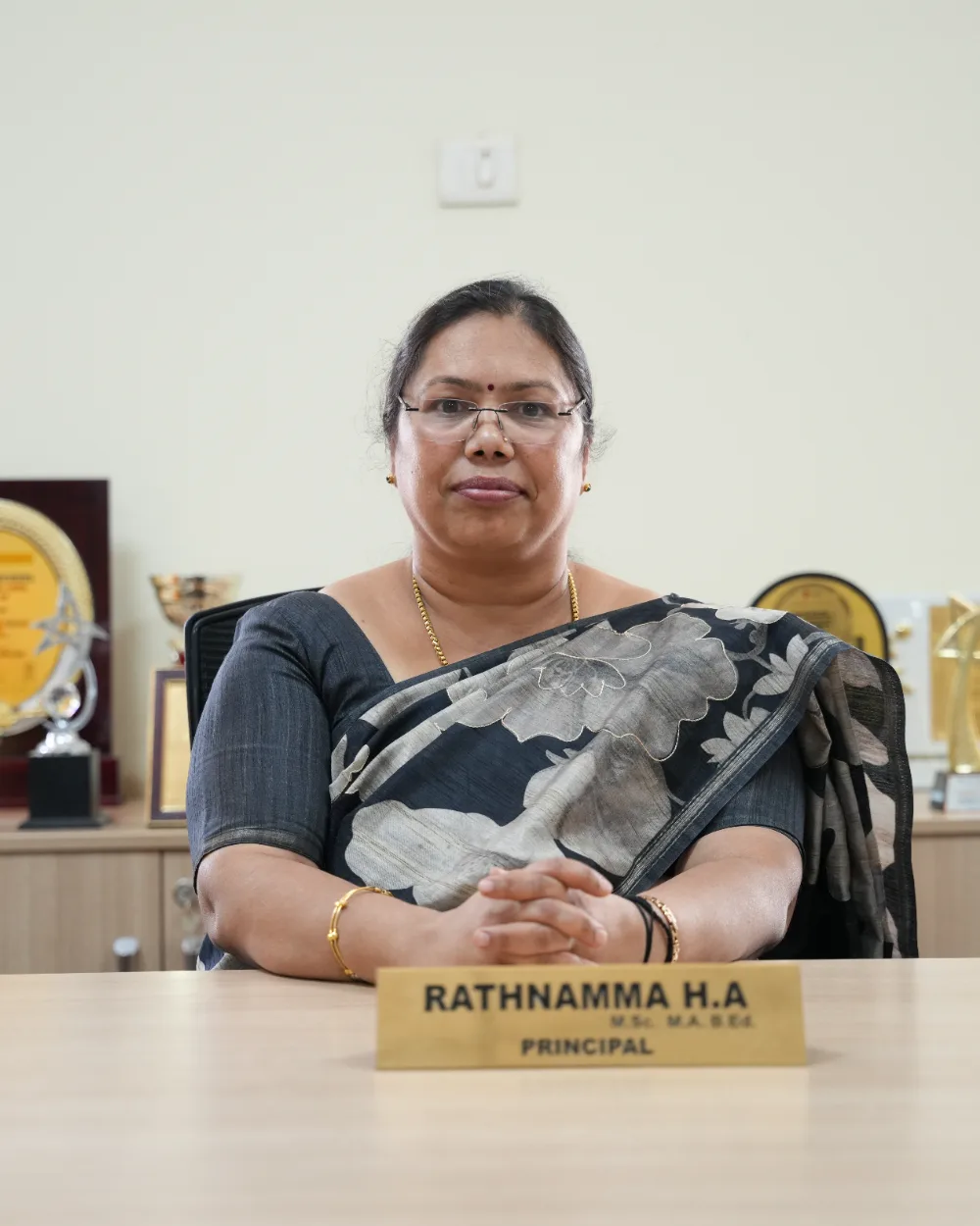 Rathnamma H A, Principal